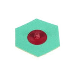3M™ Roloc™ Diamond Cloth Disc 674W, 220 Mesh, TR, 3 in, Die HX300, Hexagon