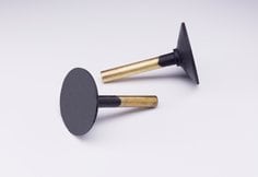 3M™ PSA Disc Holder 45071, 1-1/2 in x 1/4 in Shank, 5 ea/Case