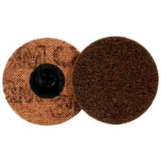 Scotch-Brite™ Roloc™ Surface Conditioning Disc, SC-DS, A/O Coarse, TS, 3
in, 25/Carton, 100 ea/Case