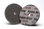 Scotch-Brite™ EXL Unitized Wheel, XL-UW, 2S Fine, 3 in x 3/4 in x 3/8
in, 10 ea/Case