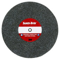 Scotch-Brite™ Deburr & Finish Pro Unitized Wheel, DP-UW, 6C Medium+, 5
in x 1/4 in x 1/4 in, 10 ea/Case