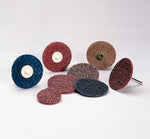 Standard Abrasives™ Quick Change Surface Conditioning FE Disc, 840183,
A/O VF, TR, BLU, 1 in, Die Q100N, 50/Carton, 500 ea/Case