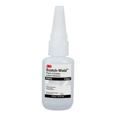 3M™ Scotch-Weld™ Plastic & Rubber Instant Adhesive PR40, Clear, 20 Gram
Bottle, 10/case
