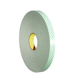 3M™ Double Coated Urethane Foam Tape 4032, Off White, 4 in x 72 yd, 31
mil, 2 rolls per case