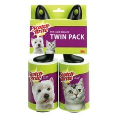 Scotch-Brite™ Pet Hair Roller Twin Pack 839RS-70TP, 6/case, twin Pack