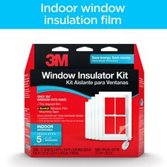 3M™ Indoor Window Insulator Kit - Five Pack 2141-EP, 62 in x 210 in