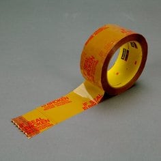 Scotch® Printed Message Box Sealing Tape 3732, Tan, 48 mm x 50 m,
36/Case