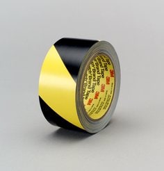 3M™ Safety Stripe Tape 5702, Black/Yellow, 48 in x 20 yd, 5.4 mil, 4
rolls per case, Untrimmed