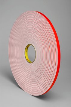 3M™ VHB™ Tape 4959F, White, 1/2 in x 36 yd, 120 mil, Film Liner, 18
rolls per case