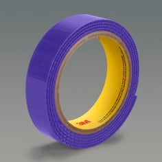 3M™ Loop Fastener SJ3401, Purple, 1 in x 50 yd, 12 rolls per case