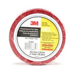 3M™ Polyethylene Tape 483, Red, 1 in x 36 yd, 5.0 mil, 36 rolls per
case, Individually Wrapped Conveniently Packaged