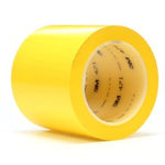 3M™ Vinyl Tape 471, Yellow, 4 in x 36 yd, 5.2 mil, 8 rolls per case,
Individually Wrapped Conveniently Packaged