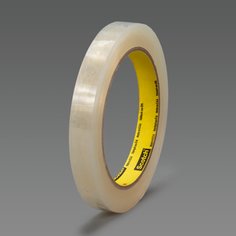 Scotch® Light Duty Packaging Tape 640, Clear, Clean Removal Apparel, 1/2
in x 72 yd, 72 Roll/Case