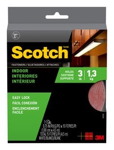 Scotch™ Indoor Fasteners RF4760, 3/4 in x 15 ft (19,0 mm x 4,57 m) White
1 Set of Strips