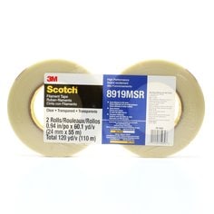 Scotch® Recycled Corrugate Box Sealing Tape 3073, Clear, 72 mm x 100 m,
24/Case, Individually Wrapped Conveniently Packaged