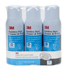 3M™ Stainless Steel Cleaner & Polish 59158CC, 10 Oz Aerosol, 3 Pack, 4
Packs/Case
