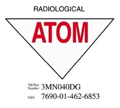3M™ Diamond Grade™ Damage Control Sign 3MN040DG, "RADIOLOG", 11.5 in x 8
in, 10/Package