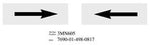 3M™ Diamond Grade™ Damage Control Pipe Sign 3MN605DG, "Arrow", 6 in x 2
in, 50/Package