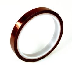 3M™ Polyimide Film Electrical Tape 1205, 1 1/4 in X 36 yds, 3-in plastic
core, Mini-Case