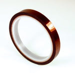 3M™ Polyimide Film Electrical Tape 92, Amber, Silicone Adhesive, 1 mil
film, 7/8 in x 36 yd (22,23 mm x 33 m), 11/Case