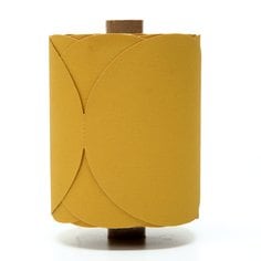 3M™ Stikit™ Gold Disc Roll, 01426, 5 in, P120, 125 discs per roll, 10
rolls per case