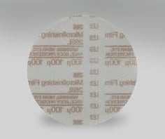 3M™ Hookit™ Microfinishing Film Disc 268L, 100 Mic 3MIL, Type D, 6 in x
NH, Die 600Z, 25/Bag, 500 ea/Case