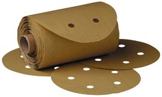 3M™ Stikit™ Gold Disc Roll Dust Free, 01640, 6 in, P150, 175 discs per
roll, 6 rolls per case