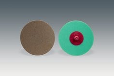 3M™ Roloc™ Flexible Diamond Disc 6234J, M74, TR, Red, 3 in, Die R300V, 5
ea/Case
