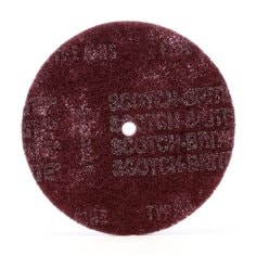 Scotch-Brite™ High Strength Disc, HS-DC, A/O Medium, 12 in x 7/8 in, 25
ea/Case