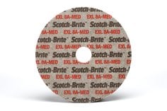 Scotch-Brite™ EXL Unitized Wheel, XL-UW, 8A Medium, 2 in x 1/8 in x 1/4
in, 60 ea/Case