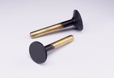 3M™ PSA Disc Holder 45072, 1 in x 1/4 in Shank, 5 ea/Case