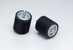 3M™ Rubber Cushion Polishing Wheel 45123, 3 in x 3 in x 1/2 in