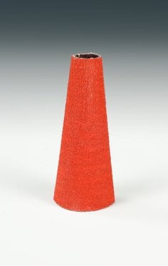 3M™ Cloth Cone 777F, 2 in x 1-1/2 in x 1-1/4 in, P120 YF-weight, L-Flex,
50/Carton, 200 ea/Case