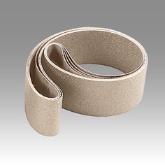 Scotch-Brite™ Surface Conditioning Low Stretch Belt, SC-BL, Talc , 3 in
x 132 in, 5 ea/Case