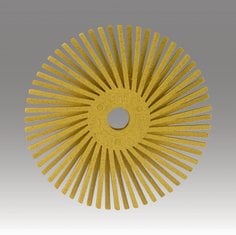 Scotch-Brite™ Radial Bristle Disc SPR 021496A, 3/4 in x 1/8 in 80,
175/Bag, 5600 ea/Case