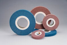 Standard Abrasives™ Buff and Blend HS-F Flap Brush 875178, 6 in x 4 in x
2 in FB033 23-21 A MED Medium Density, 1 ea/Case