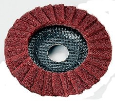 Standard Abrasives™ Surface Conditioning Flap Disc, 821250, Medium,
4-1/2 in x 5/8 in-11, 5/Carton, 50 ea/Case