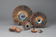 Standard Abrasives™ A/O Flexible Flap Wheel 661426, 6 in x 1 in x 1 in
80, 5 ea/Case
