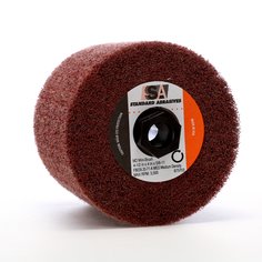 Standard Abrasives™ MD Mini-Brush 875702, 4-1/2 in x 4 in x 5/8-11 FB036
A XCS Medium Density, 1 ea/Case