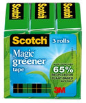 Scotch® Magic™ Greener Tape 812-3P, 3/4 in x 900 in (19 mm x 22,8 m)