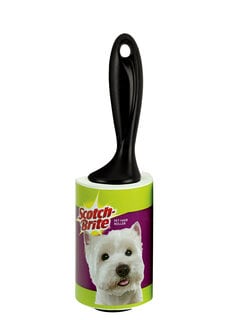 Scotch-Brite™ Pet Hair Roller 839RS-60-4, 4 in x 31.4 ft (10.1 cm x 9.57
m), 4/1
