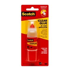 Scotch® Clear Glue in 2-way Applicator, 6044, .95 oz