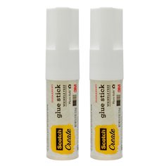 3M Scotch Restickable Glue Stick - 0.49 oz stick