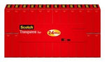 Scotch® Transparent Tape 600K24, 3/4 in x 1000 in x 0 in (19 mm x 25,4)