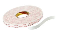 3M™ VHB™ Tape 4932, White, 3/8 in x 72 yd, 25 mil, 24 rolls per case