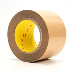 3M™ Double Coated Tape 415, Clear, 3 in x 36 yd, 4 mil, 12 rolls per
case
