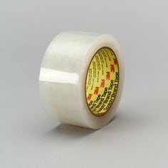 3M™ Polyethylene Tape 480, Transparent, 3 in x 36 yd, 5.1 mil, 12 rolls
per case