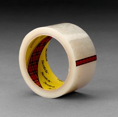 Scotch® Light Duty Packaging Tape 605, Clear, Cold Temperature, 1-1/4 in
x 360 yd, Splice Free, 7/Case
