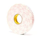 3M™ VHB™ Tape 4950, White, 1 1/2 in x 36 yd, 45 mil, 6 rolls per case