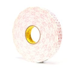3M™ VHB™ Tape 4950, White, 1 1/2 in x 36 yd, 45 mil, 6 rolls per case
